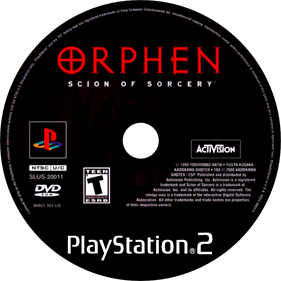 Orphen: Scion of Sorcery - Disc Image