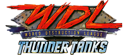 World Destruction League: Thunder Tanks - Clear Logo Image