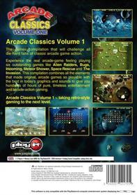 Arcade Classics: Volume One - Box - Back Image