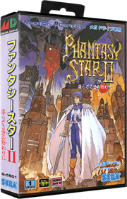 Phantasy Star II - Box - 3D Image