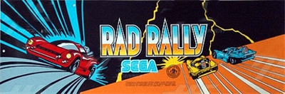Rad Rally - Arcade - Marquee Image