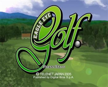 Eagle Eye Golf - Screenshot - Game Title Image