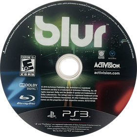 Blur - Disc Image
