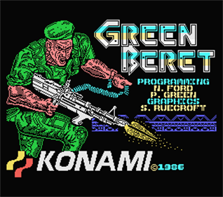 Green Beret - Screenshot - Game Title Image