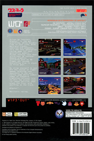 Wipeout - Box - Back Image