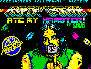 Rock Star Ate My Hamster - Screenshot - Game Title Image