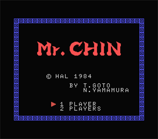 Mr. Chin - Screenshot - Game Title Image