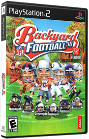 Backyard Football '10 - Box - 3D Image