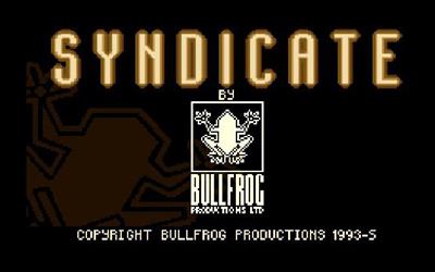 Syndicate - Screenshot - Game Title Image