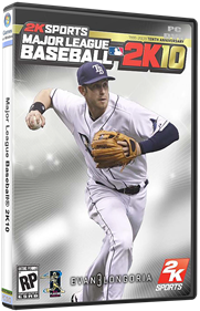 Major League Baseball 2K10 - Box - 3D Image