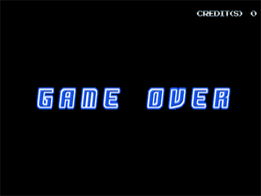 Aqua Rush - Screenshot - Game Over Image