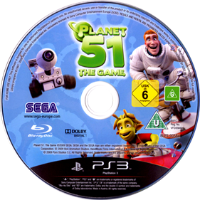 Planet 51: The Game - Disc Image