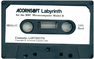 Labyrinth (Acornsoft) - Cart - Front Image