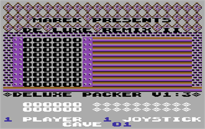 Boulder Dash De Luxe Remix 2 - Screenshot - Game Title Image