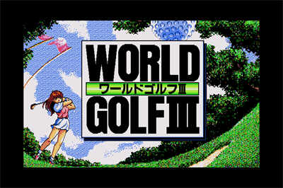 World Golf III - Screenshot - Game Title Image