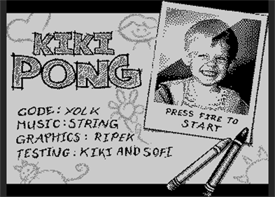 Kiki Pong - Screenshot - Game Title Image