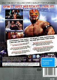 WWE SmackDown vs. Raw 2007 - Box - Back Image