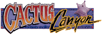 Cactus Canyon - Clear Logo Image