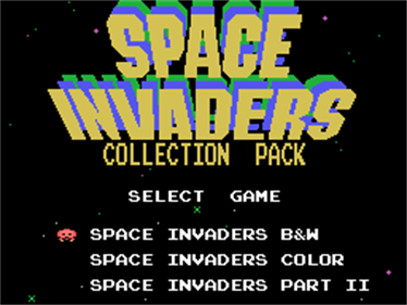 Space Invaders Collection - Screenshot - Game Title Image
