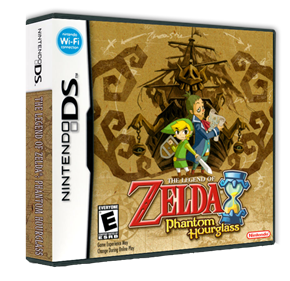 The Legend of Zelda: Phantom Hourglass - Box - 3D Image