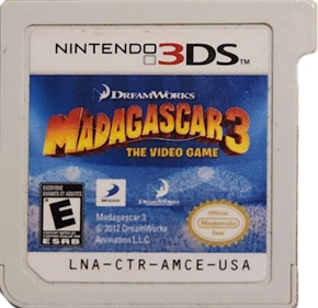 Madagascar 3: The Video Game - Cart - Front Image
