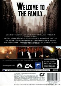 The Godfather: The Game - Box - Back Image