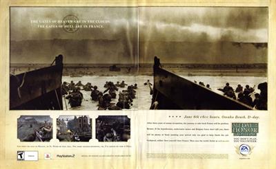 Medal of Honor: Frontline - Advertisement Flyer - Front Image