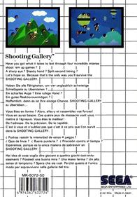 Shooting Gallery - Box - Back Image