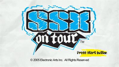 SSX on Tour - Screenshot - Game Title Image