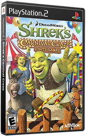 Shrek's Carnival Craze: Party Games - Box - 3D Image