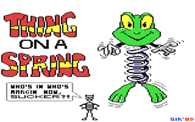 Thing on a Spring - Screenshot - Game Title Image