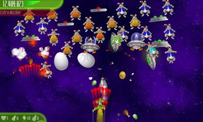 Chicken Invaders: Ultimate Omelette: Easter edition - Screenshot - Gameplay Image