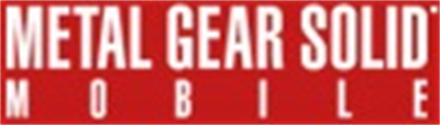 Metal Gear Solid Mobile - Clear Logo Image