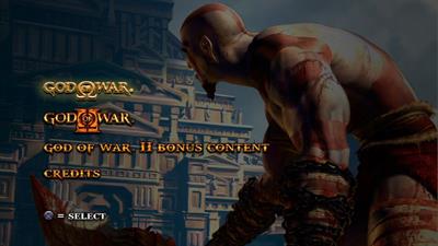 God of War Collection - Screenshot - Game Select Image