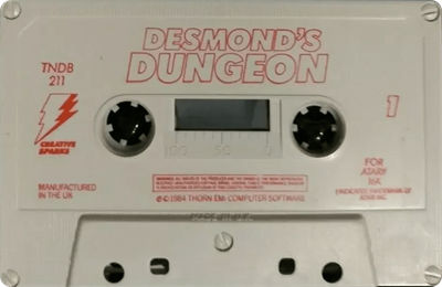 Desmond's Dungeon - Cart - Front Image