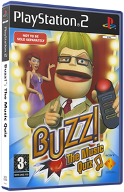 Buzz! The Music Quiz - Box - 3D Image