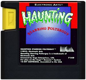 Haunting Starring Polterguy - Cart - Front Image