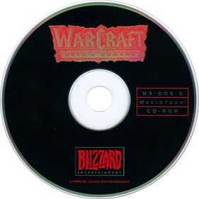 Warcraft: Orcs & Humans - Disc Image