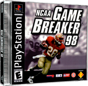 NCAA GameBreaker 98 - Box - 3D Image