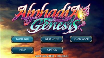 Alphadia Genesis - Screenshot - Game Title Image