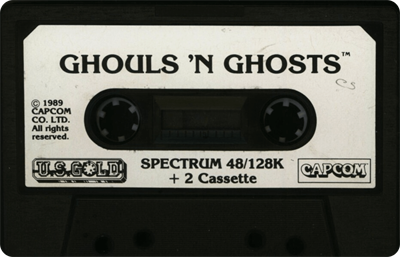 Ghouls 'n Ghosts - Cart - Front Image