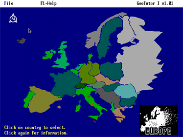GeoTutor 1: Europe - Screenshot - Game Title Image