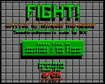 Fight! - Screenshot - Game Title Image