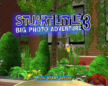 Stuart Little 3: Big Photo Adventure - Screenshot - Game Title Image