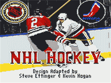 NHL Hockey - Screenshot - Game Title Image