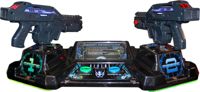 Aliens: Extermination - Arcade - Control Panel Image