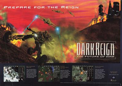 Dark Reign: The Future of War - Advertisement Flyer - Front Image