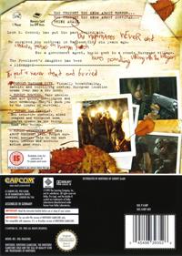 Resident Evil 4 - Box - Back Image
