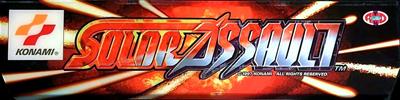 Solar Assault - Arcade - Marquee Image