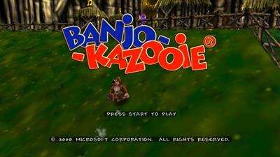 Banjo-Kazooie - Screenshot - Game Title Image